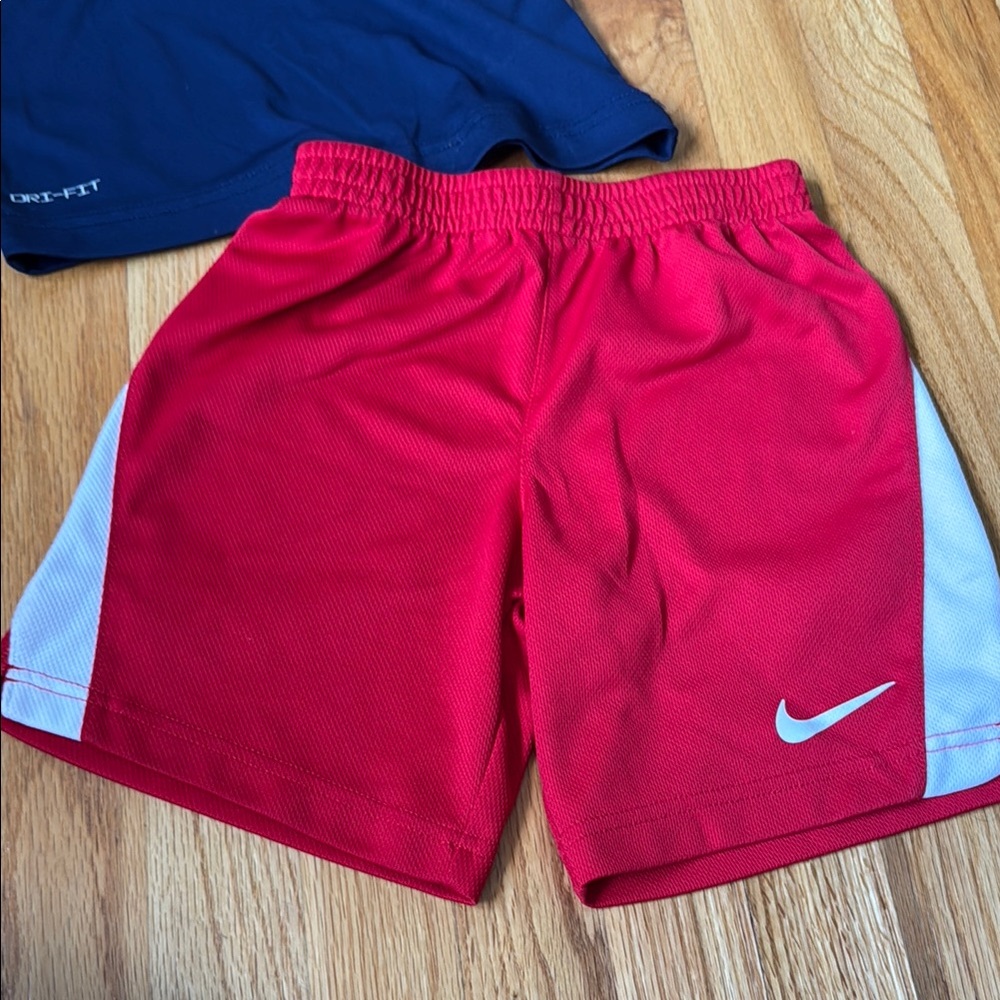 Nike Dri-Fit Navy and Red Athletic Set - Picture 4 of 6